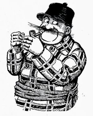 윌리엄 B. 로헤드가 묘사한 폴 버니언