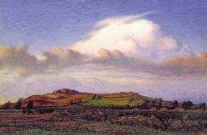 닐스 크루거의 그림, 바르베리(1898)의 하스텐 언덕