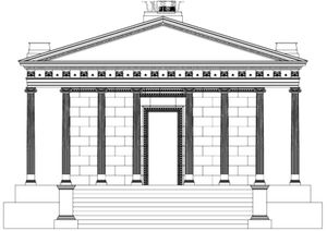 게보르크 귤라미리안 작, 티르-아폴론 신전의 재구성