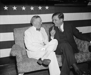 윌키(우측)와 러닝메이트 찰스 맥너리