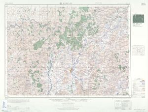 桂林}} 구이린 (KUEI-LIN (KWEILIN) (성벽 도시)) (AMS, 1954)