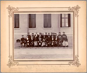 1907년 스웨덴 특사 구스타프 오스카르 발렌베르크가 남경에서 단방을 만나는 모습