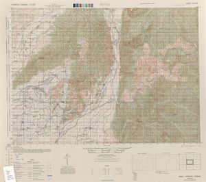메이눙(Meinong) 지역 지도 (1944)