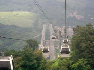 국도 3호선 무자IC (전각 2역 부근) 케이블카