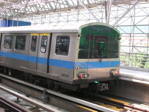 2006년 이전 신베이터우 지선에서 운행중인 014편성