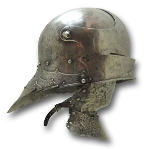 베버가 있는 독일식 샐릿, 1480–1490년경