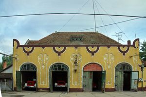 Béla Lajta가 설계한 센타 소방서