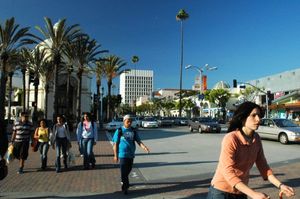 2005년 웨스트우드 빌리지 거리 풍경