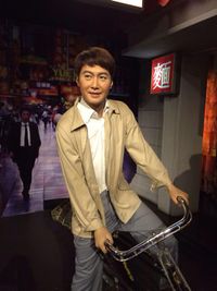 홍콩 마담 투소에 전시된 여명의 밀랍 인형