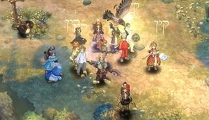 길드 레이드를 준비하는 구원자들