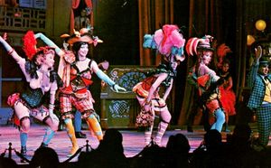 1967년 데저트 인의 크리스탈 룸에서 열린 헬로 아메리카 레뷰