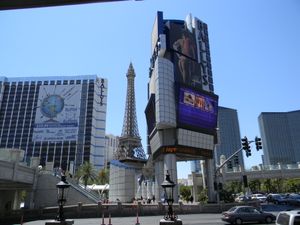 2010년에 촬영된 새로운 Bally's 표지판