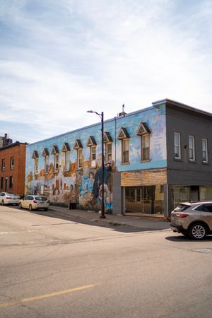 펨브로크의 거리 예술.