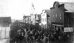 1907년경 놈의 거리 풍경