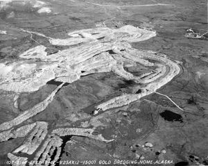 1940년대 놈의 금광 채굴