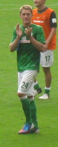 2012년 베르더 브레멘에서 뛰는 페테르젠