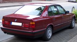 BMW 5 시리즈 세단(전기형) 후측면