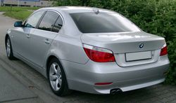 BMW 5 시리즈 세단(전기형) 후측면