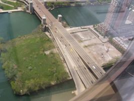 시카고 스파이어 부지와 듀세이블 공원 (2007년 건설 전)