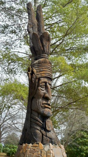 주날루스카 추장 기념비 (존슨시티 메트로-키와니스 공원)