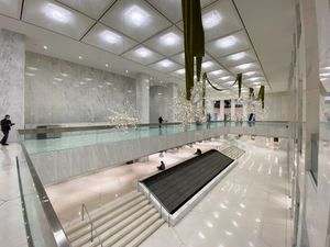 건물 내부의 분수