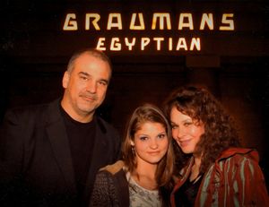 스테판 에켈베리와 딸 셀린과 함께, 2005년경