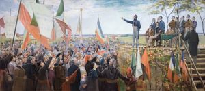 1837년 6개 카운티 회의에서 애국자 운동 지도자들과 그 추종자들.