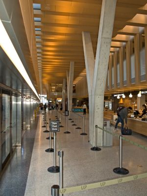 유니언 역의 UP Express 플랫폼