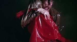 물과 빨간색은 반복되는 모티브이다.