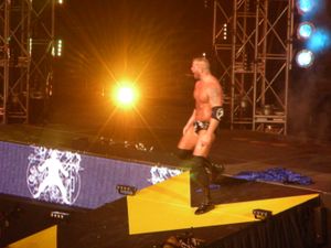 Slammiversary 2009에서 입장하는 모건