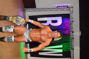 2017년 9월 임팩트 그랜드 챔피언으로서의 카터