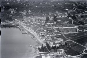 발터 미텔홀저가 1929년에 100m 상공에서 촬영한 항공 사진