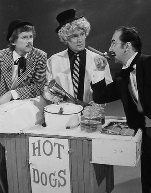 딘 마틴 프레젠트: 보비 대린 어뮤즈먼트 컴퍼니, 왼쪽부터: 딕 스머더스, 톰 스머더스, 그리고 마르크스 형제로 변장한 보비 대린 (1972)
