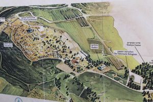 오늘날 고고학 유적지 지도