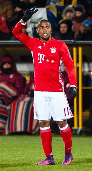 2016년 바이에른 뮌헨에서 뛰고 있는 코스타