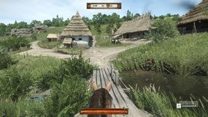 게임에서 헨리는 말을 타고 게임의 오픈 월드를 탐험할 수 있다.