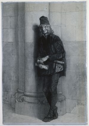 피에르 그랭구아르. 노트르담의 꼽추 삽화, 귀스타브 브리옹