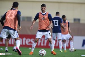 2019 AFC 아시안컵에서 훈련중인 이란의 모함마디