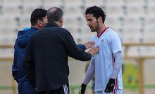 2018년 이란 국가대표팀 데뷔전에서 누라프칸