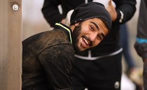 2014년 이란 올림픽 대표팀 훈련 중인 아베드자데