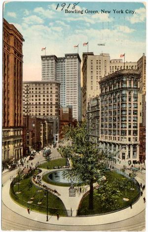 1900년 볼링 그린 주변