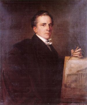 건축가 미하이 폴락(1773–1855), 박물관 정면도