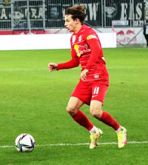 2021년 RB 잘츠부르크 경기 중 에런슨