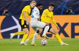 2020년 도르트문트에서 뛰는 레이나.