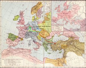 국민 십자군 지도