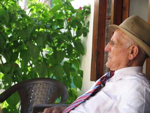 임브로스(괴크체아다)의 아기오스 테오도로스(제이틴리)에 있는 "마담의 디베크 카베시"의 공동 소유주. 2005년경.