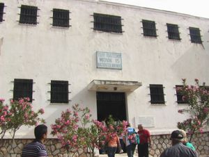 하이달리 수용소의 모습. 1943년 9월부터 1944년 9월까지 운영되었으며, 고문과 처형으로 악명높은 최대 규모의 수용소였다.