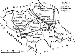 1938년 수체아바 주의 지도.