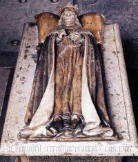 칼의 16세기 리다르홀름 교회 묘비