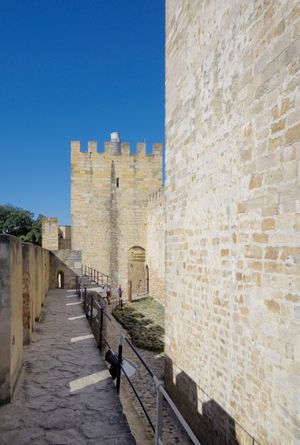 성 내부에서 바라본 모습